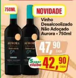 Rede Supermarket Vinho Desalcoolizado Não Adoçado Aurora - 750ml oferta