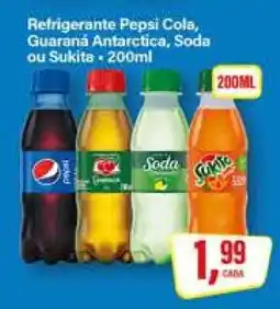 Rede Supermarket Refrigerante Pepsi Cola, Guaraná Antarctica, Soda ou Sukita oferta