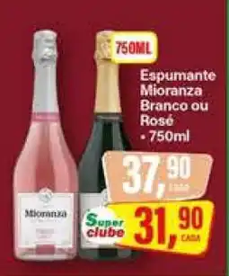 Rede Supermarket Espumante Mioranza Branco ou Rosé oferta