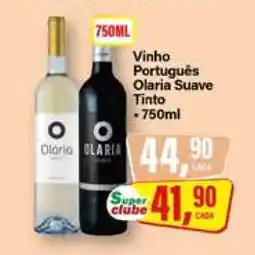 Rede Supermarket Vinho Português Olaria Suave Tinto oferta