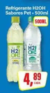Rede Supermarket Refrigerante H2OH Sabores Pet oferta