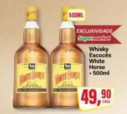 Rede Supermarket Whisky Escocês White Horse - 500ml oferta