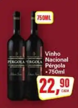 Rede Supermarket Vinho Nacional Pérgola oferta