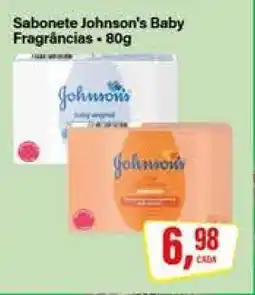 Rede Supermarket Sabonete Johnson's Baby oferta