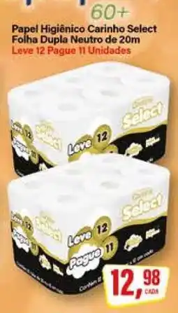 Rede Supermarket Papel Higiênico Carinho Select oferta