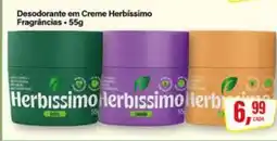 Rede Supermarket Desodorante em Creme Herbissimo oferta