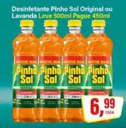 Rede Supermarket Desinfetante Pinho Sol Original ou Lavanda oferta