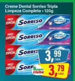 Rede Supermarket Creme Dental Sorriso Tripla Limpeza Completa oferta