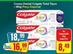 Rede Supermarket Creme Dental Colgate Total Tipos oferta