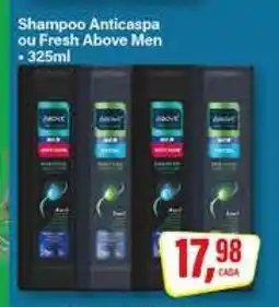 Rede Supermarket Shampoo Anticaspa ou Fresh Above Men oferta