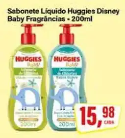 Rede Supermarket Sabonete Líquido Huggies Disney Baby Fragrâncias oferta