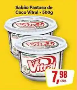 Rede Supermarket Sabão Pastoso de Coco Vitral - 500g oferta