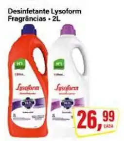 Rede Supermarket Desinfetante Lysoform Fragrâncias oferta