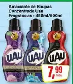 Rede Supermarket Amaciante de Roupas Concentrado Uau oferta