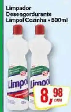 Rede Supermarket Limpador Desengordurante Limpol Cozinha oferta