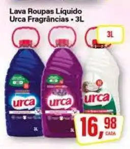 Rede Supermarket Lava Roupas Líquido Urca Fragrâncias oferta