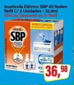 Rede Supermarket Inseticida Elétrico SBP 45 Noites oferta