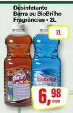 Rede Supermarket Desinfetante Barra ou BioBrilho oferta