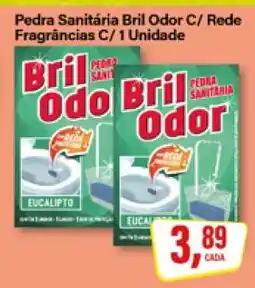 Rede Supermarket Pedra Sanitária Bril Odor C/ Rede oferta