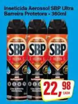 Rede Supermarket Inseticida Aerossol SBP Ultra Barreira Protetora oferta