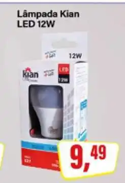 Rede Supermarket Lâmpada Kian LED 12W oferta