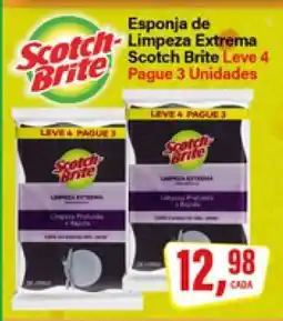 Rede Supermarket Esponja de Limpeza Extrema Scotch Brite oferta