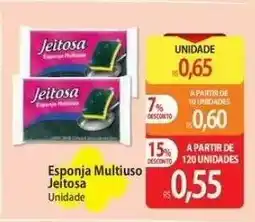 Atacadão Esponja Multiuso Jeitosa oferta