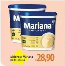 Atacadão Maionese Mariana oferta
