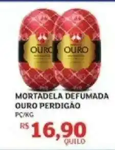 Assaí Atacadista Mortadela Defumada Ouro Perdigão oferta