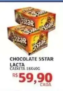 Assaí Atacadista Chocolate 5Star oferta