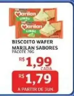 Assaí Atacadista Biscoito Wafer Marilan Sabores oferta