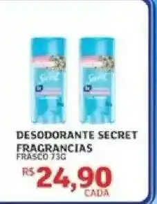 Assaí Atacadista DESODORANTE SECRET FRAGRANCIAS oferta