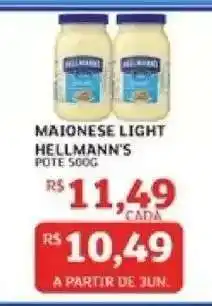 Assaí Atacadista MAIONESE LIGHT HELLANN'S oferta