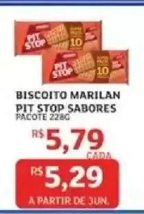 Assaí Atacadista Biscoito Marilan Pit Stop Sabores oferta