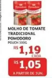 Assaí Atacadista Molho de Tomate Tradicional Pomodoro oferta