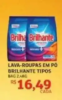 Assaí Atacadista Lava Roupas em Pó Brilhante Tipos oferta