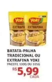 Assaí Atacadista Batata Palha Tradicional ou Extrafina Yoki oferta
