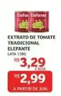 Assaí Atacadista Extrato de Tomate Tradicional Elefante oferta