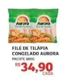 Assaí Atacadista Filé de Tilápia Congelado Aurora oferta
