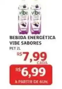 Assaí Atacadista Bebida Energética Vibe Sabores oferta