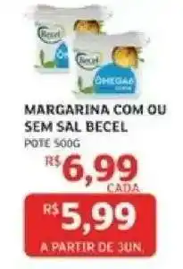 Assaí Atacadista Margarina com ou sem sal Becel oferta