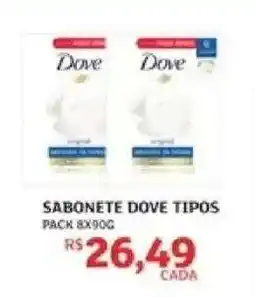 Assaí Atacadista SABONETE DOVE TIPOS oferta
