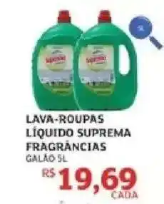 Assaí Atacadista LAVA-ROUPAS LÍQUIDO SUPREMA FRAGRÂNCIAS oferta
