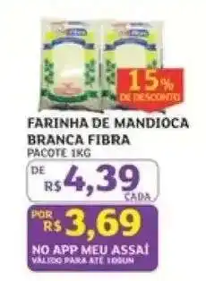 Farinha de Mandioca Branca Fibra