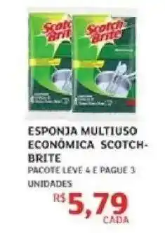 Assaí Atacadista ESPONJA MULTIUSO ECONÔMICA SCOTCH-BRITE oferta