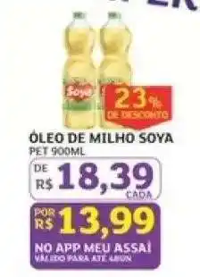 Assaí Atacadista ÓLEO DE MILHO SOYA oferta