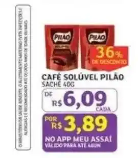 CAFÉ SOLÚVEL PILÃO SACHÊ 40G