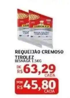 Assaí Atacadista Requeijão Cremoso Tirolez oferta