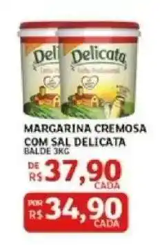Assaí Atacadista MARGARINA CREMOSA COM SAL DELICATA oferta