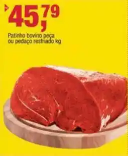 Frangolândia Patinho bovino peça ou pedaço resfriado oferta